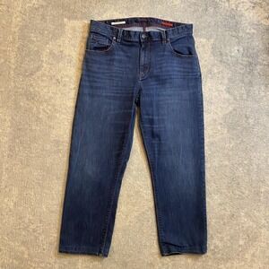 Alberto Jeans Mens 34x26 Blue Stone Modern Fit DS Coloured Denim Stretch *READ*